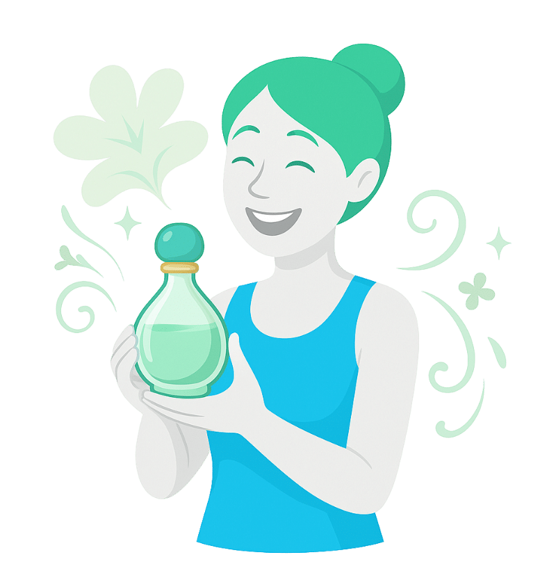 Hoeveel wasparfum gebruiken