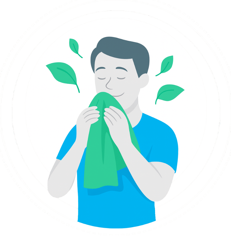 Is wasparfum slecht voor je kleding