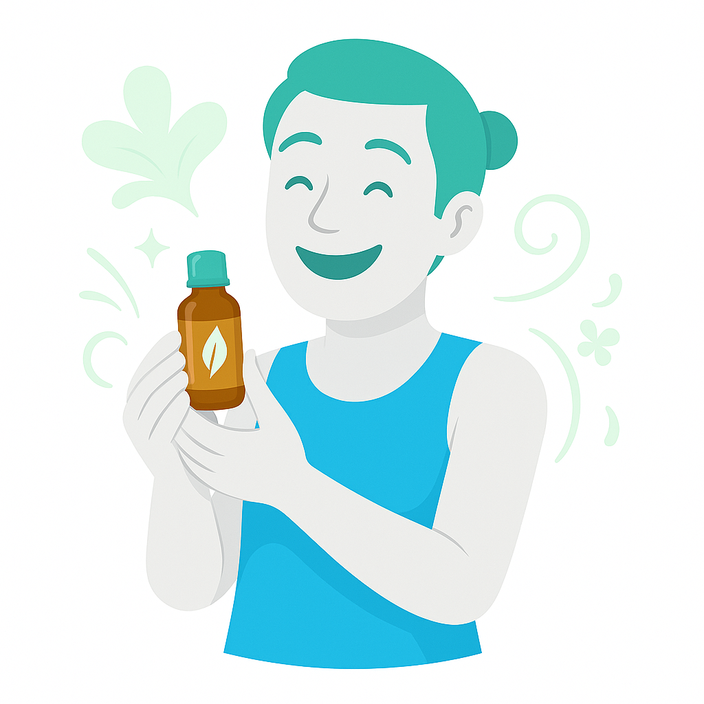 Wasparfum of etherische olie Wasparfum of etherische olie