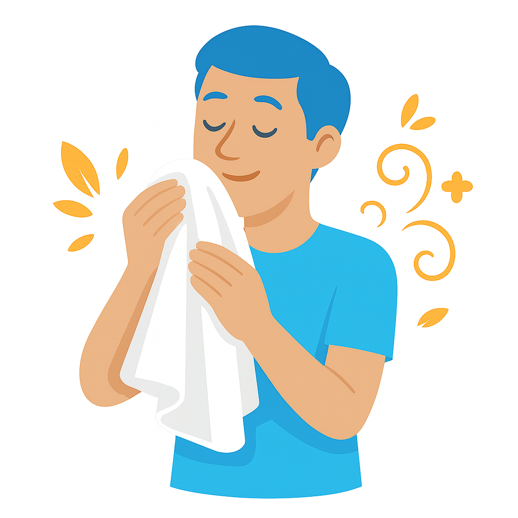 Vlekken na het wassen met wasstrips Vlekken na het wassen met wasstrips